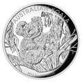 Perth Mint silver coin featuring an Australian Koala design with the text '2013 5oz 999 silver' on a white background.