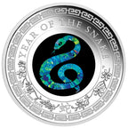 2025 Opal Lunar Snake 1oz Silver Proof Coin